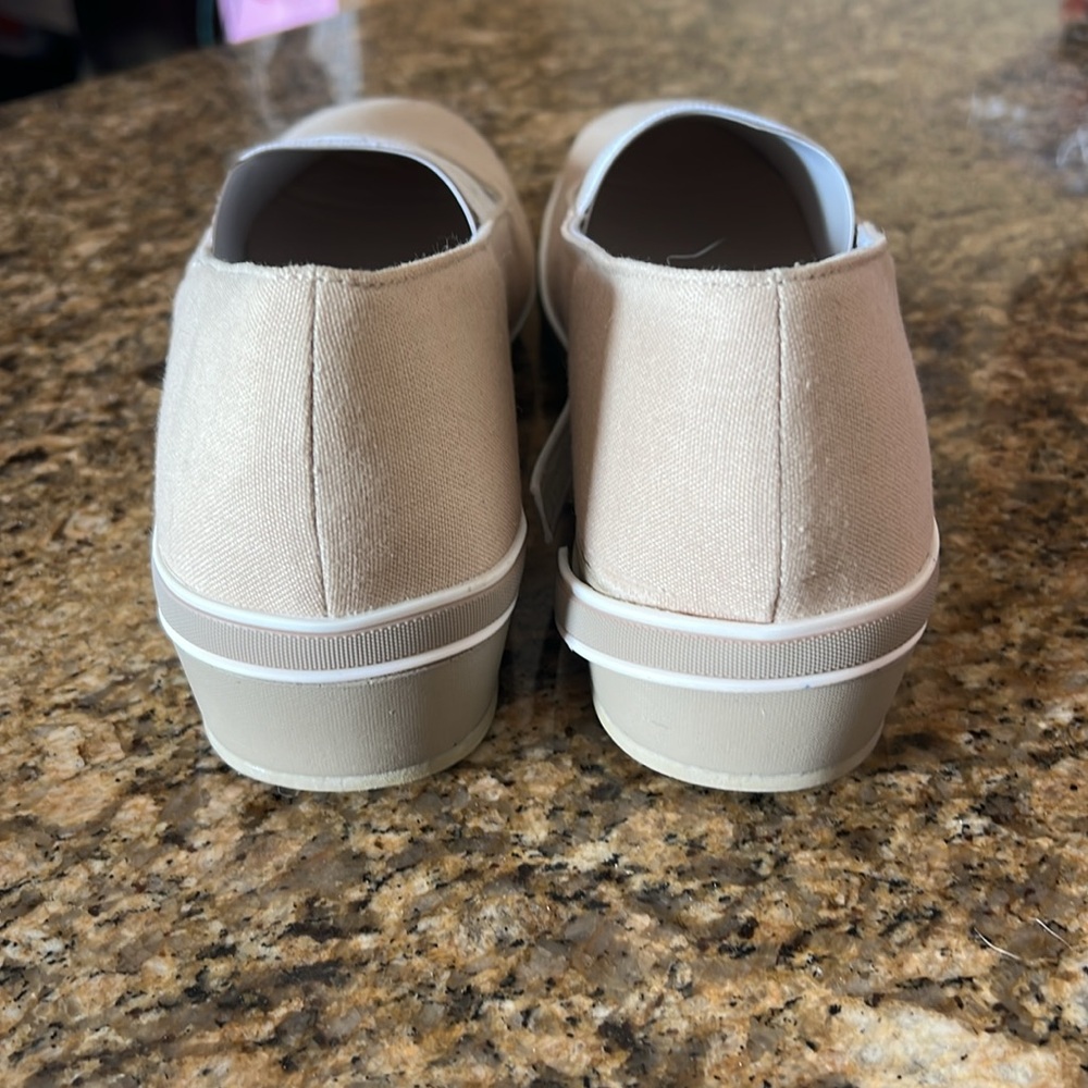 Tan Slip On Shoes - Picture 4 of 9